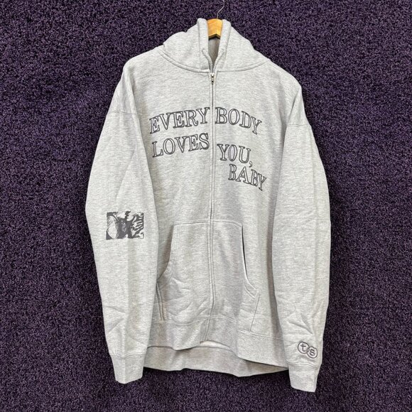 Troye Sivan One Of Your Girls Oversized Zip-Up Hoodie Size Extra Large - Picture 1 of 4